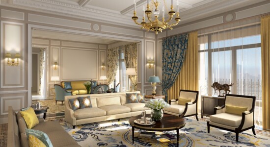 PRIVATE RESIDENCES - Pearl Island Doha - Qatar - Living Room