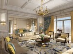 PRIVATE RESIDENCES - Pearl Island Doha - Qatar - Living Room