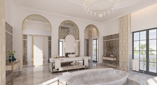 HER MASTER BATHROOM - PRIVATE RESIDENCE - Central Africa
